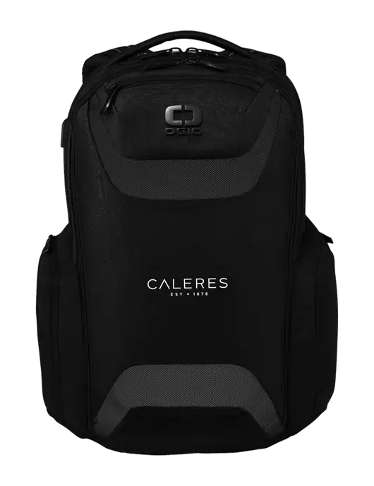 OGIO Black Charcoal Connected Pack w/Caleres Logo
