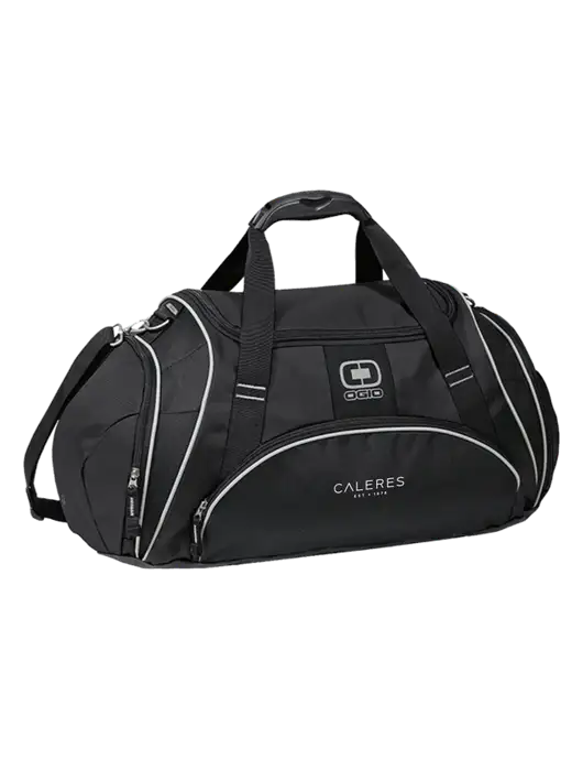 OGIO Black Crunch Duffel
 w/Caleres Logo