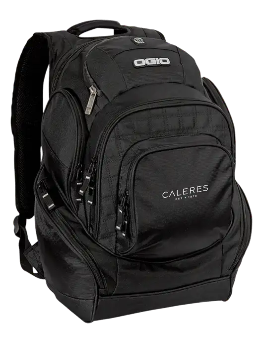 OGIO Black Mastermind Pack w/Caleres Logo