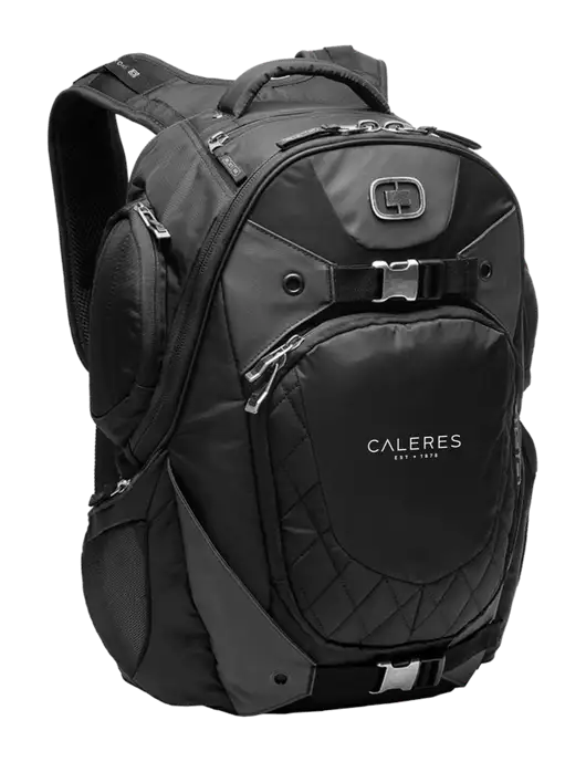 OGIO Black Squadron Pack w/Caleres Logo