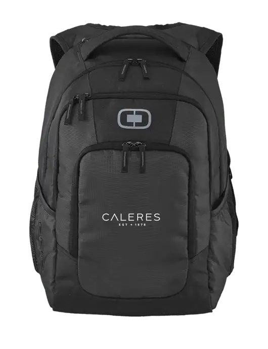 OGIO Diesel Grey Logan Laptop Backpack
 w/Caleres Logo