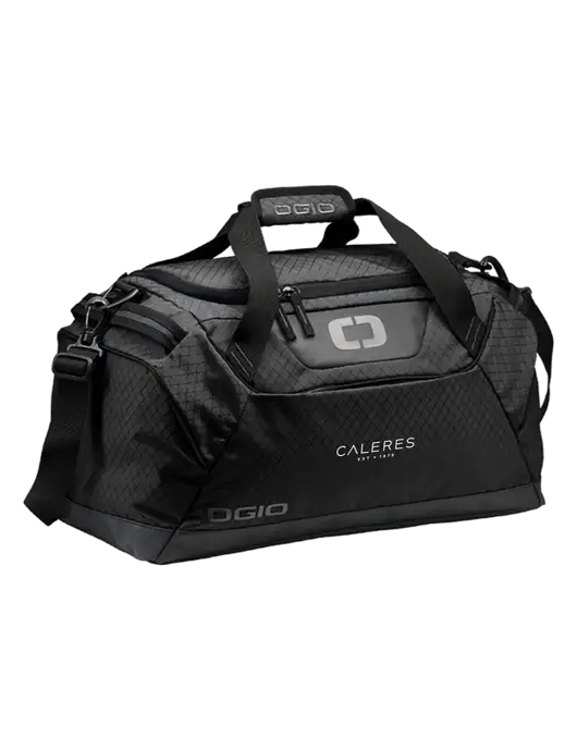 OGIO Black Catalyst Duffle
 w/Caleres Logo