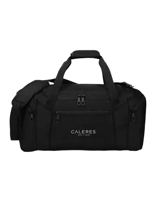 Slim & Lite Black Duffel    w/Caleres Logo