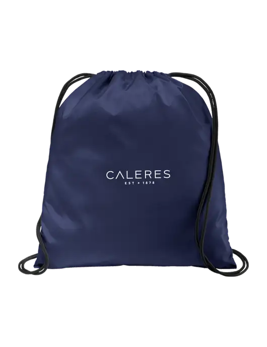 Drawstring  True Navy Cinch Pack w/Caleres Logo