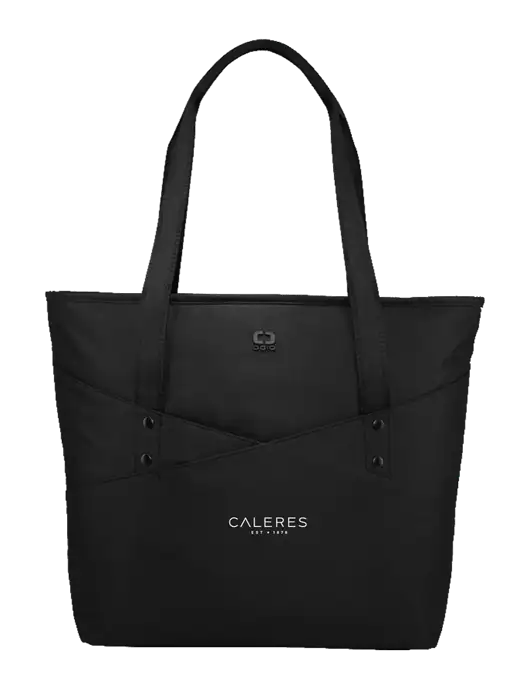 OGIO Black Downtown Tote 
 w/Caleres Logo