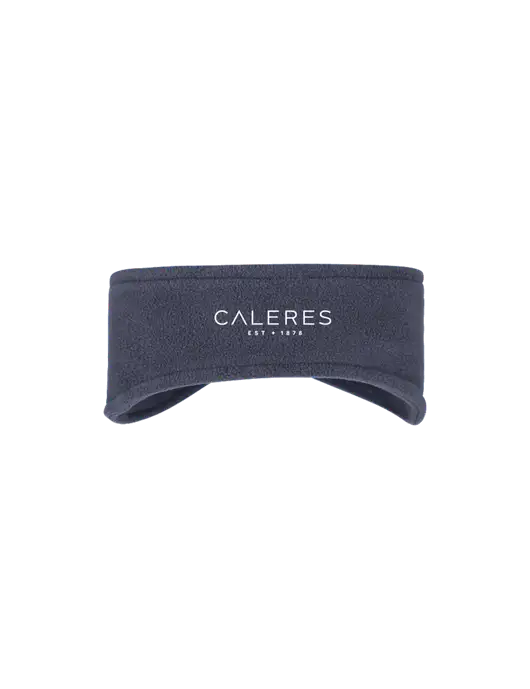 Navy Stretch Fleece Headband w/Caleres Logo