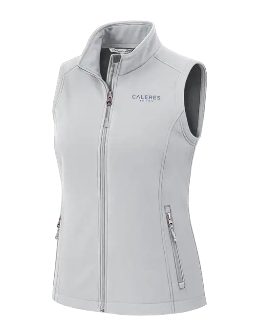 Marshmellow Womens Core Soft Shell Vest w/Caleres Logo