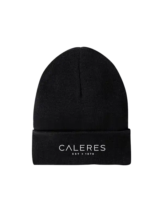 Recycled Black Beanie w/Caleres Logo