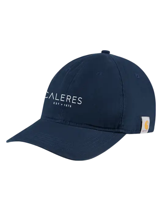 Carhartt Navy Cotton Canvas Cap w/Caleres Logo