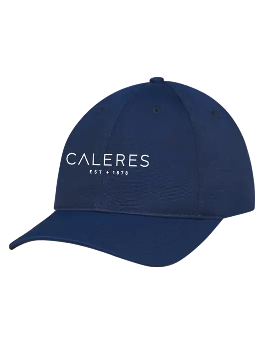 Navy Nylon Twill Performance Cap w/Caleres Logo
