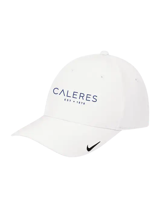 Nike White Dri-FIT Legacy Cap w/Caleres Logo